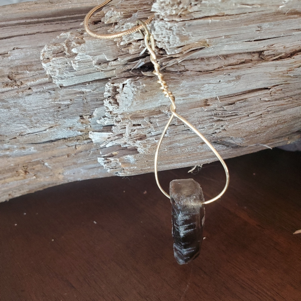 Smokey Quartz pendant Necklace